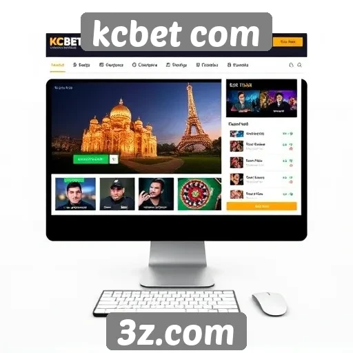 novidades no design e usabilidade do site kcbet com